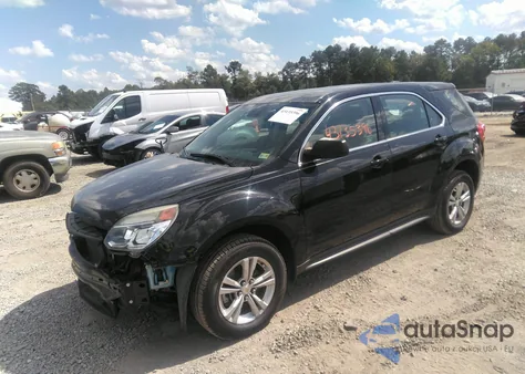 2017 Chevrolet Equinox Ls из США, поврежденный, VIN 2GNALBEK0H1586336